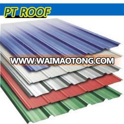 0.4 mm Lowes price water resistant color painting of roofing sheets in kerala